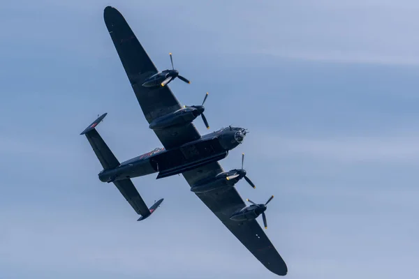 Telford Reino Unido Junio 2018 Una Fotografía Que Documenta Vuelo —  Fotos de Stock