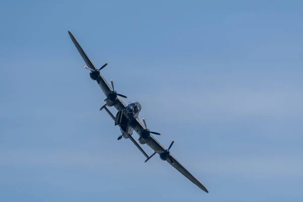 Telford Reino Unido Junio 2018 Una Fotografía Que Documenta Vuelo —  Fotos de Stock