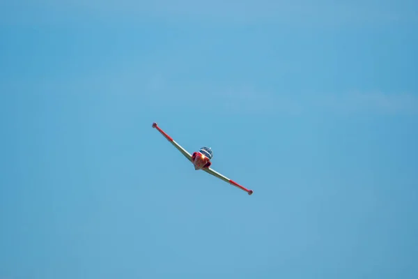 Telford Ngiltere Haziran 2018 Bac Jet Provost Eğitim Uçağı Raf — Stok fotoğraf