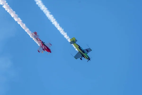 사우스포트 2018 232S 사우스포트 Airshow에서 수행의 문서화 — 스톡 사진