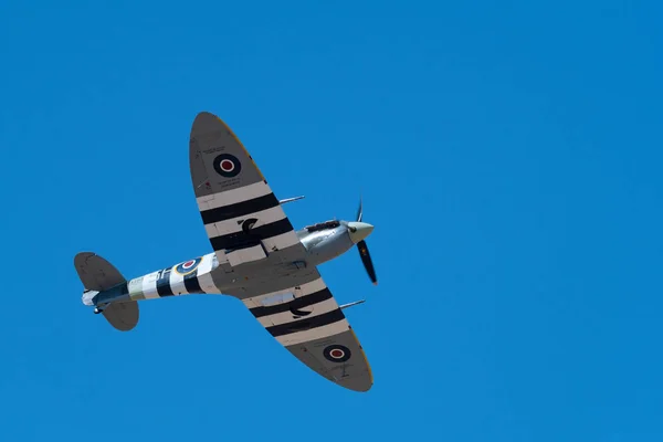 Southport Wielka Brytania Lipca 2018 Zdjęcie Dokumentujące Hawker Hurricane Bitwy — Zdjęcie stockowe