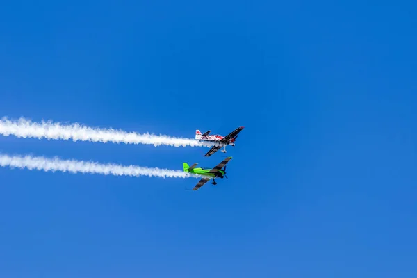 사우스포트 2018 232S 사우스포트 Airshow에서 수행의 문서화 — 스톡 사진