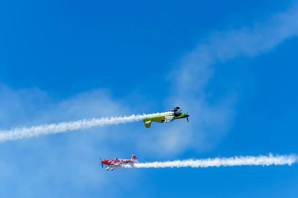 사우스포트 2018 232S 사우스포트 Airshow에서 수행의 문서화 — 스톡 사진