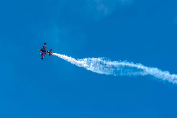 사우스포트 2018 문서화는 투우사 디스플레이 사우스포트 Airshow에서 — 스톡 사진