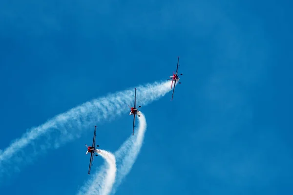 Southport Luglio 2018 Una Fotografia Che Documenta Blades Aerobatic Display — Foto Stock