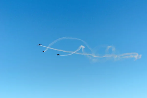 사우스포트 2018 문서화 블레이드 Aerobatic 디스플레이 사우스포트 Airshow에서 — 스톡 사진
