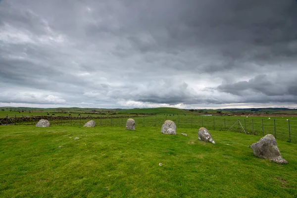 Torhouse Stone Circle Newton Stewart Dumfries Galloway Południowej Szkocji Pod — Zdjęcie stockowe