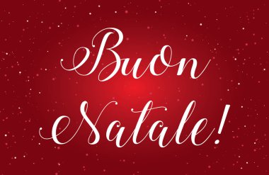 Buon Natale bir çizimi