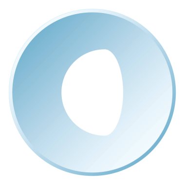 Resimli Simge Arka Planda İzole - Waning Gibbous Moon-