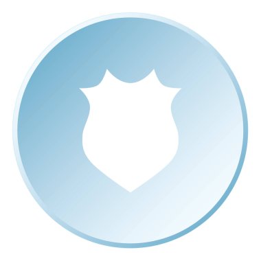 Resimli Simge Arka Planda İzole - Sivri Kalkan