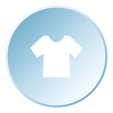 Resimli Simge Arka Planda İzole - Erkek T Shirt
