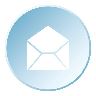 Resimli Simge Arka Planda İzole - Mail Read