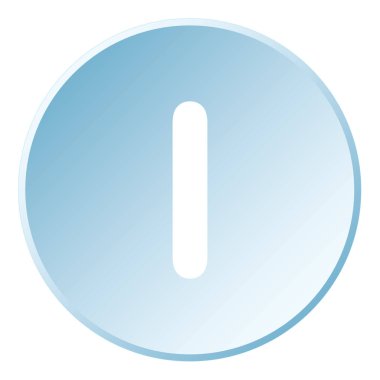 Resimli Simge Arka Planda İzole - I