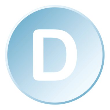 Resimli Simge Arka Planda İzole - D