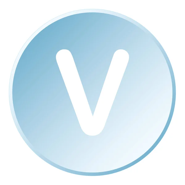 Ilustrované ikony izolované na pozadí – V — Stockový vektor