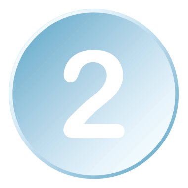 Resimli Simge Arka Planda İzole - 2