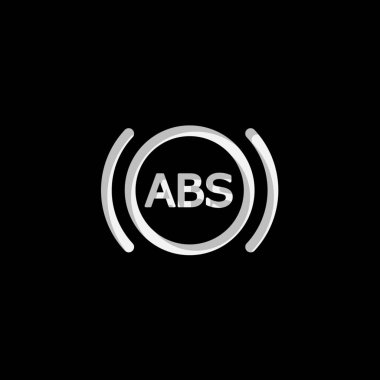 Resimli Simge Arka Planda İzole - Abs Işık