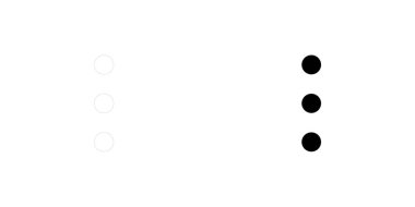 Resimli Simge Arka Planda İzole - 3 Nokta Menüsü