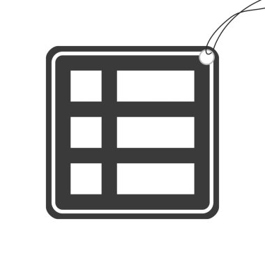 Resimli Simge Arka Planda İzole - Simgeli Menü