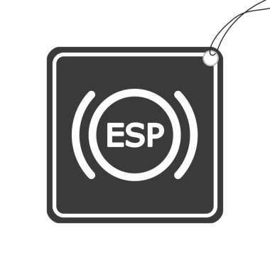 Resimli Simge Arka Planda İzole - Elektronik Kararlılık