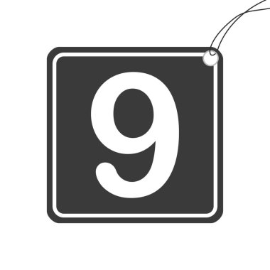 Resimli Simge Arka Planda İzole - 9