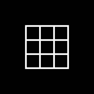 Resimli Simge Arka Planda İzole - Web Wireframe 9 Way 