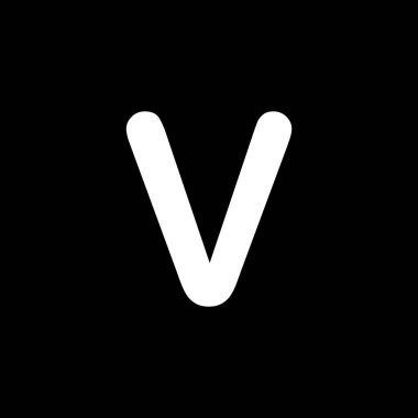 Resimli Simge Arka Planda İzole - V