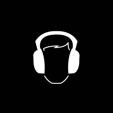 Resimli Simge Arka Planda İzole - Kulak Savunucuları Protec