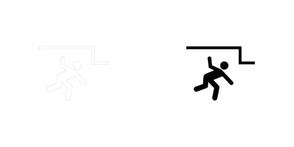 Illustrerad ikon isolerad på en bakgrund-akta lågt tak — Stock vektor