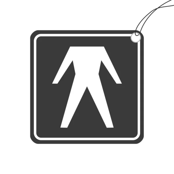 Illustreret ikon Isoleret på baggrund - Sikkerhedsdragt – Stock-vektor