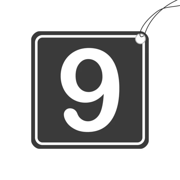 Illusztrált ikon izolált a background-9 — Stock Vector
