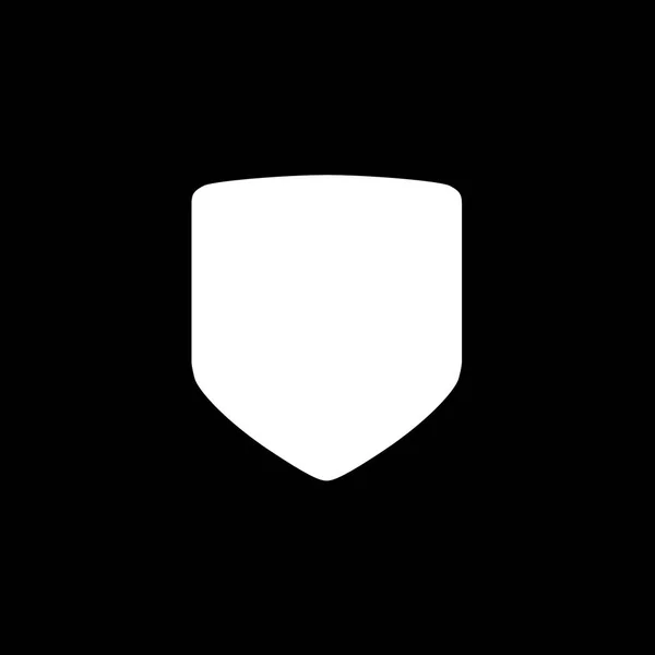 Illusztrált ikon izolált a background-Shield — Stock Vector