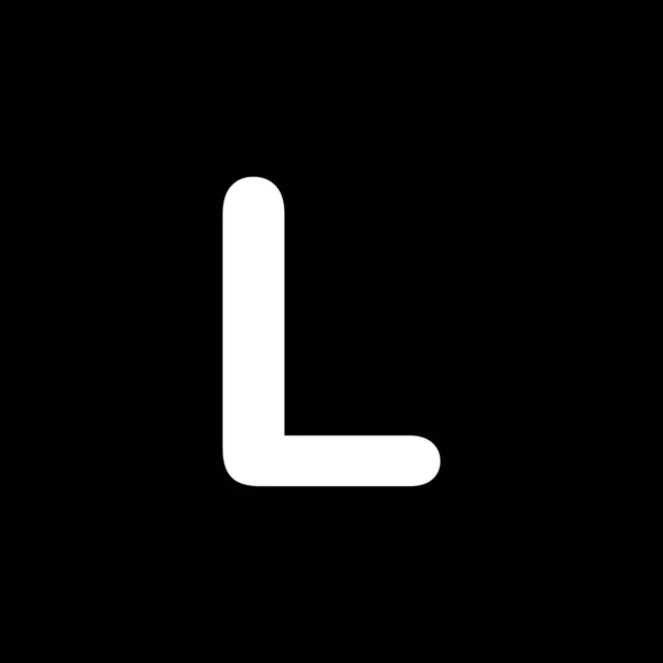 Ilustrované ikony izolované na pozadí-L — Stockový vektor