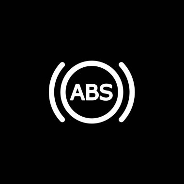 Resimli Simge Arka Planda İzole - Abs Işık