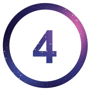 Resimli Simge Arka Planda Yalıtılmış - Daire 4 Anahat