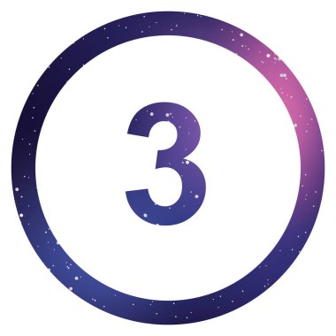 Resimli Simge Arka Planda Yalıtılmış - Daire 3 Anahat