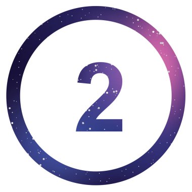 Resimli Simge Arka Planda Yalıtılmış - Daire 2 Anahat