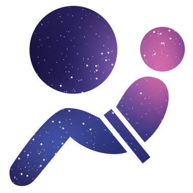 Resimli Simge Arka Planda İzole - Hava Yastığı Arıza Işığı