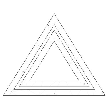 Resimli Simge Arka Planda İzole - Uyarı Işığı