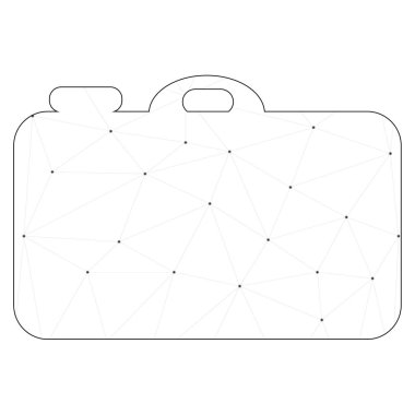 Resimli Simge Arka Planda İzole - Nokta ve Vur Geldi