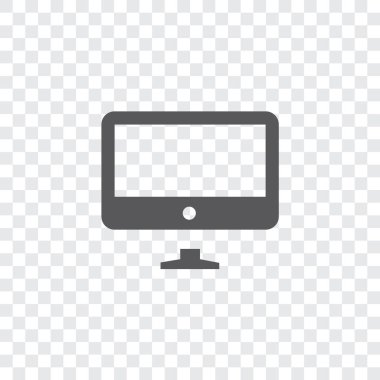 Resimli Simge Arka Planda İzole - Tv