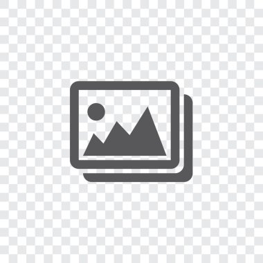 Resimli Simge Arka Planda İzole - Fotoğraflar