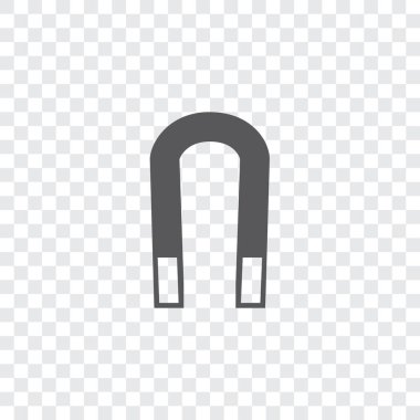 Resimli Simge Arka Planda İzole - Mıknatıs