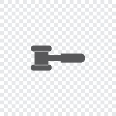 Resimli Simge Arka Planda İzole - Çekiç