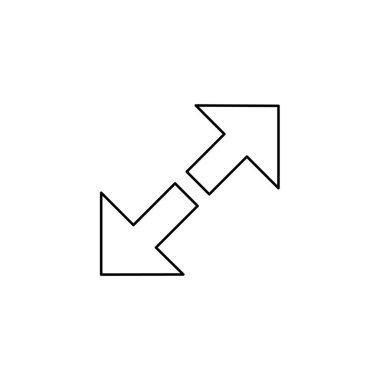 Resimli Simge Arka Planda İzole - Yakınlaştırma