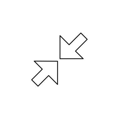 Resimli Simge Arka Planda İzole - Uzaklaştırma