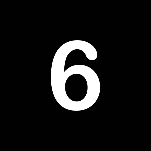 Icono ilustrado aislado sobre un fondo - 6 — Vector de stock