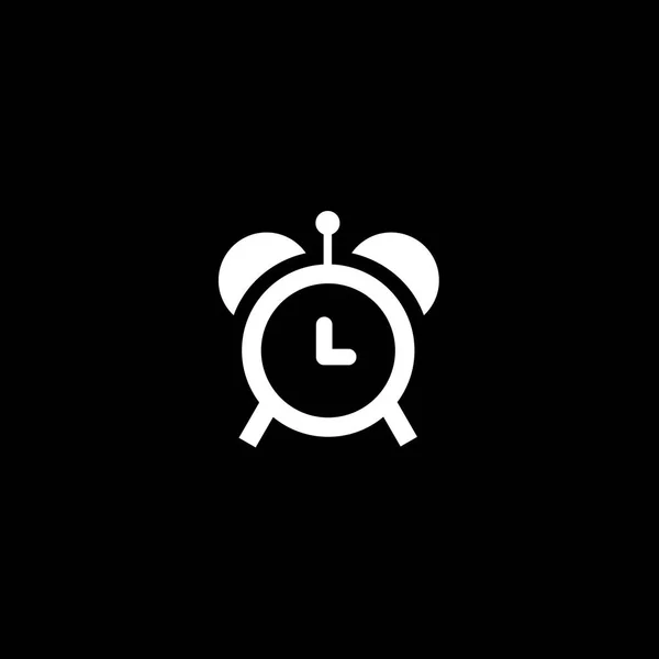 Icono ilustrado aislado sobre un fondo - Alarma — Vector de stock