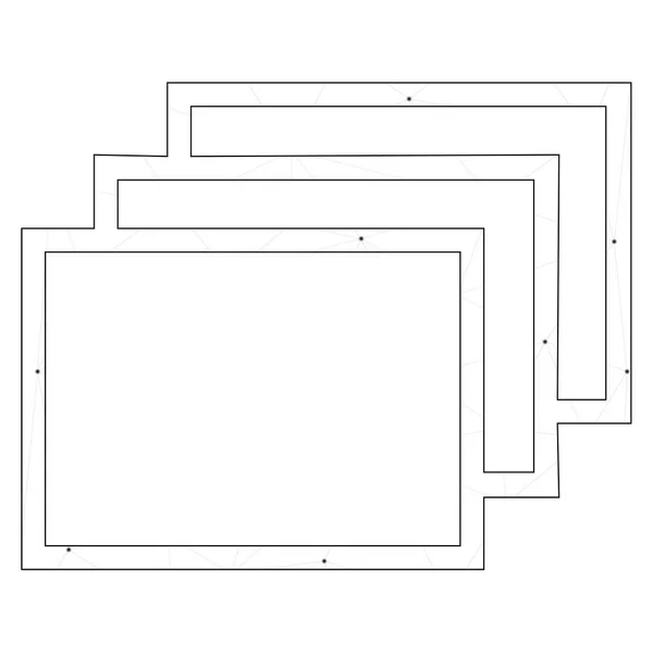 背景に分離された図示アイコン - レイヤー — ストックベクタ