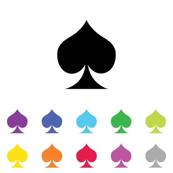 Geïllustreerd pictogram in een reeks kleuren op een witte achtergrond - — Stockvector